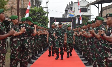 Pangdam I/BB Kunjungi Yonif 125/Si’mbisa, Ingatkan Prajurit Jago Perang tapi Humanis