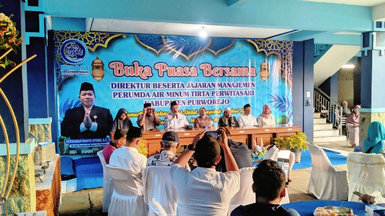 Update PDAM Purworejo: Jaringan Ngombol Siap Dibangun, Bupati Hadiri Buka Puasa Bersama