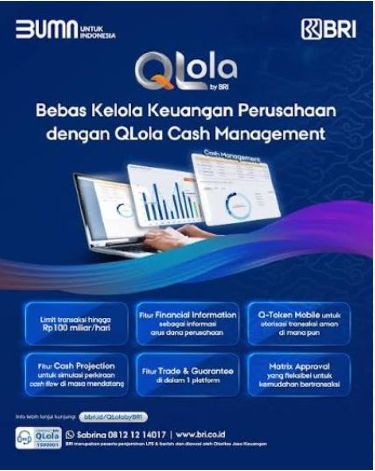 Diera Digitalisasi BRI Teluk Kuantan Dorong Perusahaan Beralih ke QLola — Bayar Tagihan Kini Lebih Cepat dan Praktis